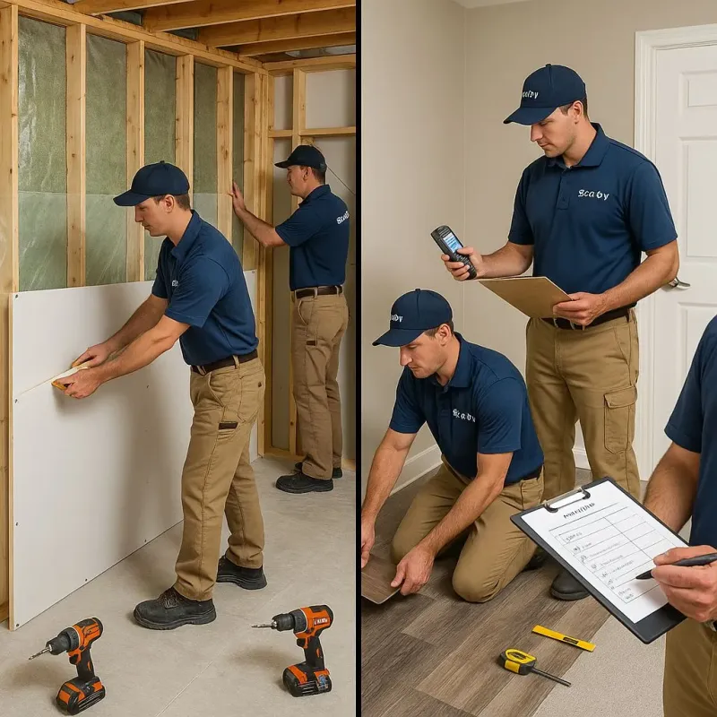 Repairs and Reconstruction process in Union County, OR